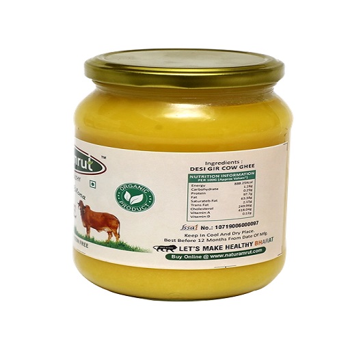 Naturamrut Gir Cow Ghee-500gm